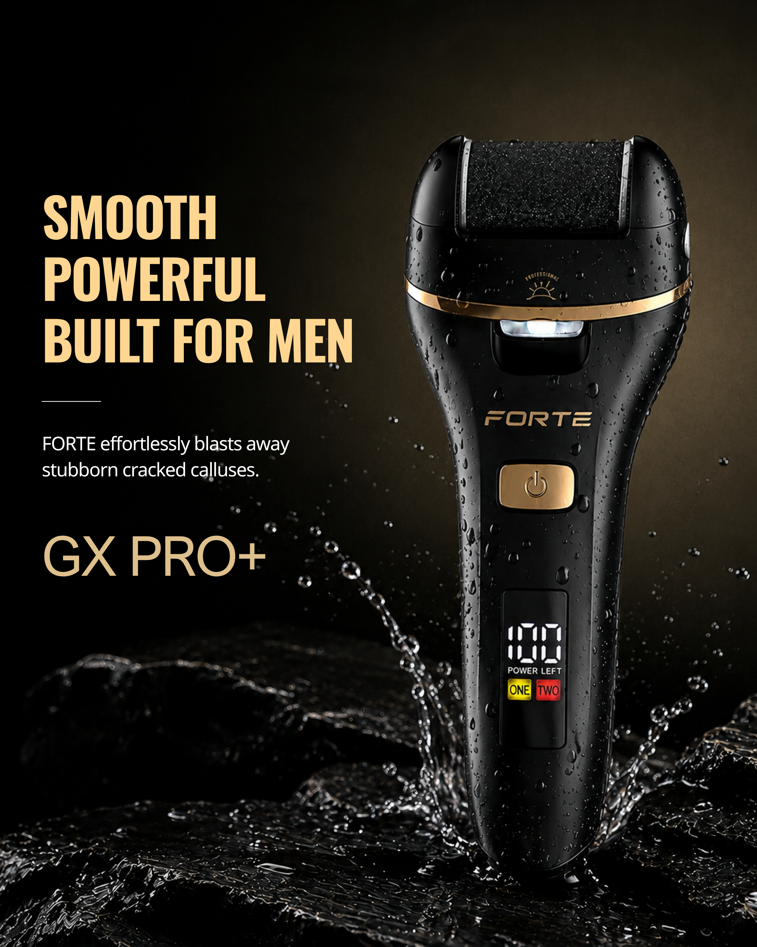 FORTE GX PRO+ Electric Callus Remover